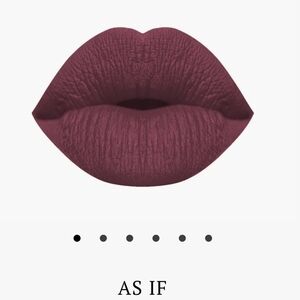KARITY the mattes liquid lipstick shade as if